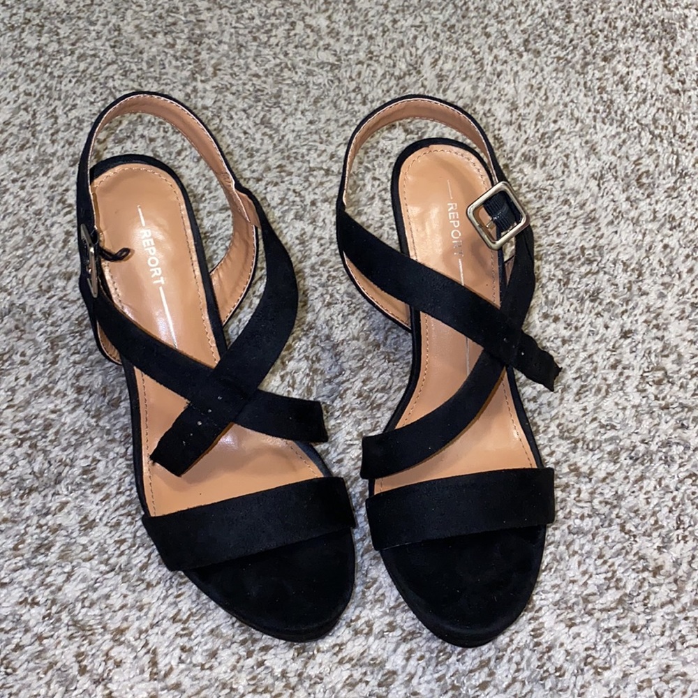 Black heels